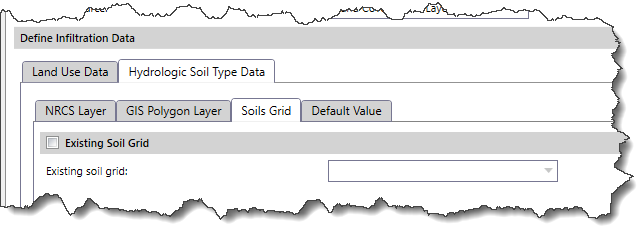 Soils Grid subpanel