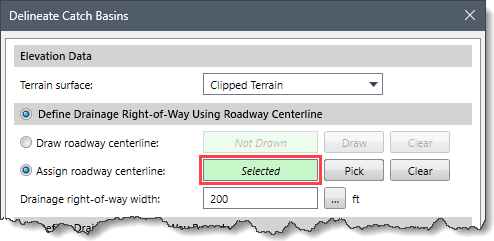 Assign Roadway Centerline Read-only Field