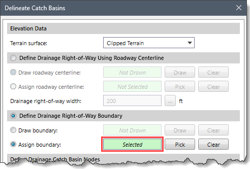 Assign Boundary Read-only Field