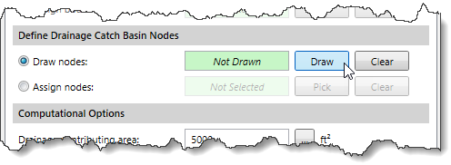 Draw Nodes Radio Button