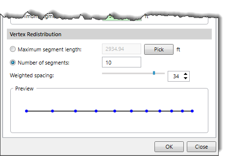 Vertex Redistribution section