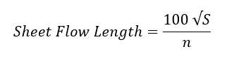 McCuen-Spiess Equation