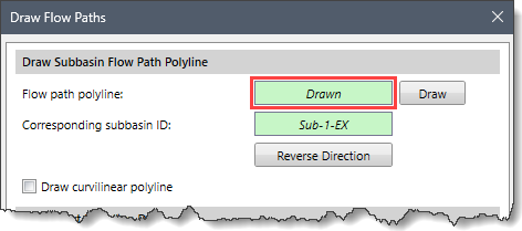 Flow Path Polyline Read-only Field