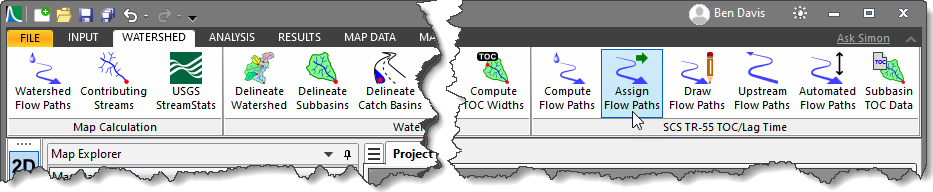 Assign Flow Paths Command