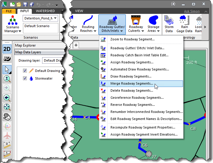 Input Ribbon Menu