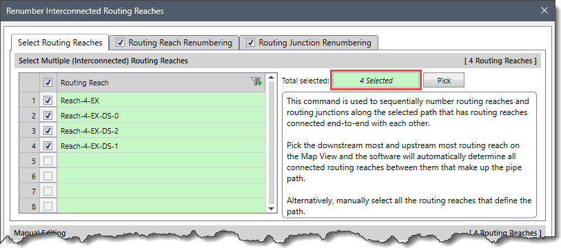 Total Selected Read-only Field