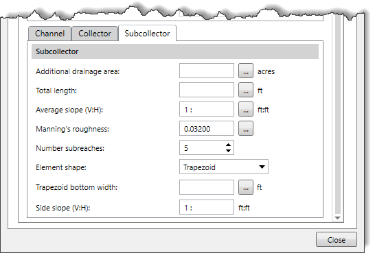 Subcollector Panel