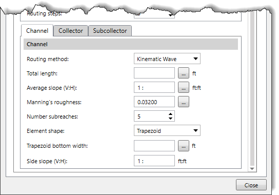 Channel Panel