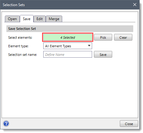Select elements read-only entry