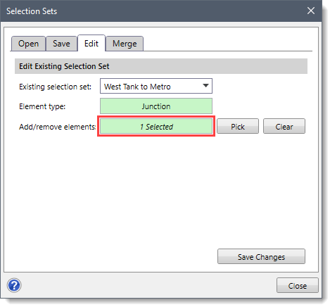 Add/remove elements read-only entry