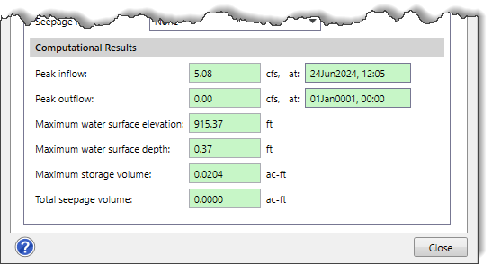 Computational Results section